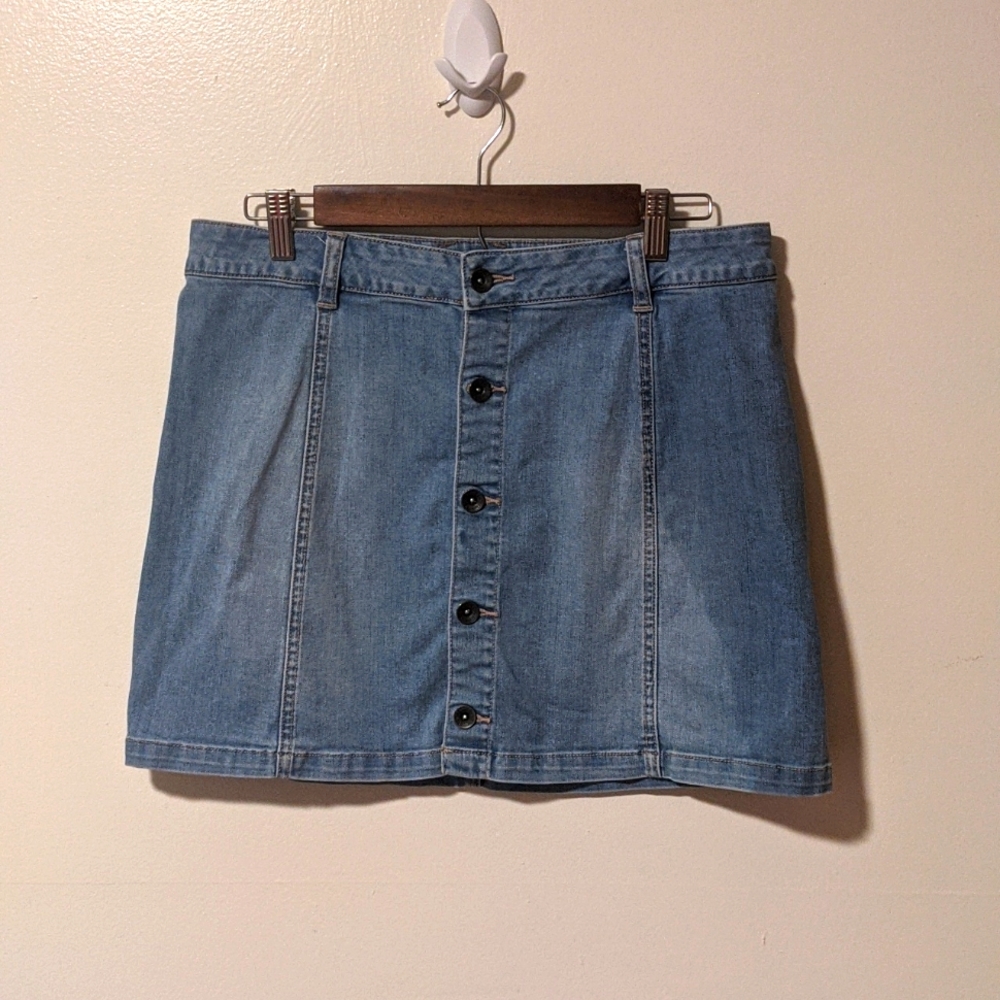 Vans demin skirt